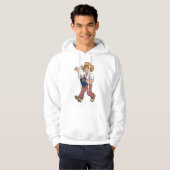 Man met bijbel hoodie (Voorkant volledig)