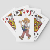 Man met bijbel pokerkaarten (Achterkant)