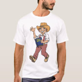 Man met bijbel t-shirt (Voorkant)