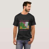 Man met de pijp Napa Valley Wine Country Art Nap T-shirt (Voorkant volledig)