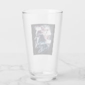 Man met dubbele blootstelling glas (Achterkant)
