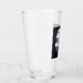 Man met dubbele blootstelling glas (Rechts)