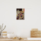 Man met Fox Goddess Kuniyoshi Fine Art Poster (Keuken)