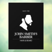 Man met Logo van reuzel Raamsticker (Vel 3)