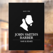 Man met Logo van reuzel Raamsticker (Vel 2)