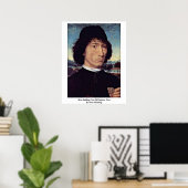 Man met Munt van keizer Nero door Hans Memling Poster (Thuiskantoor)