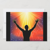 Man met wapens kaart (Voorkant)