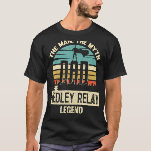 Man Myth Legend Dad Medley relais Amazing Swimmer T-shirt