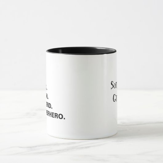Man Myth Legend Funny Gepersonaliseerd Coffee Mok (Midden)