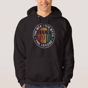 Man Myth Legend juli 2011 11st Birthday Gift 11 Ye Hoodie