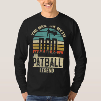 Man Myth Legend Pa patball Amazing Player T-shirt