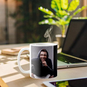 Man mythe legende foto zwart wit koffiemok