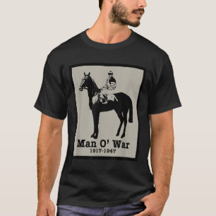 Man O War Race Horse T-shirt