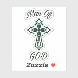 Man of God Sticker
