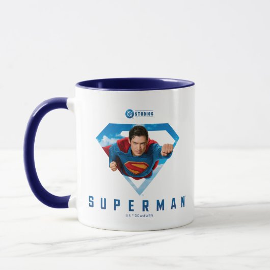Man of Steel in Flight Mok (Links)