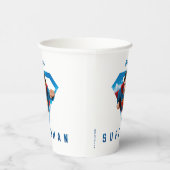 Man of Steel in Flight Papieren Bekers (Rechts)