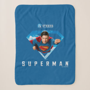 Man of Steel in Flight Sherpa Deken