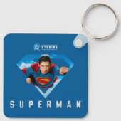 Man of Steel in Flight Sleutelhanger (Achterkant)