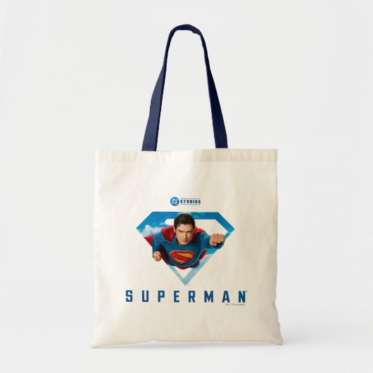 Man of Steel in Flight Tote Bag (Voorkant)