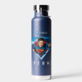 Man of Steel in Flight Waterfles (Links)