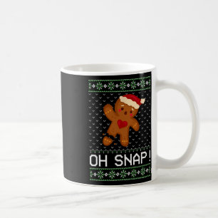 Man Oh Snap Kerstkoekje Koffiemok