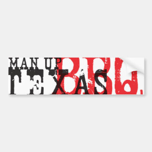 Man omhoog Bumpersticker