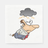 Man onder een cloud servet (Voorkant)