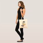 Man onder een cloud tote bag