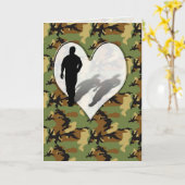 Man ontbreekt Man Kaart (Gele Bloem)