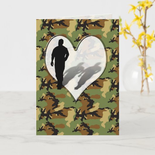 Man ontbreekt Man Kaart (Gele Bloem)