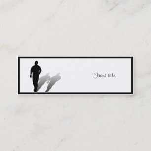 Man ontbreekt Man Mini Visitekaartje