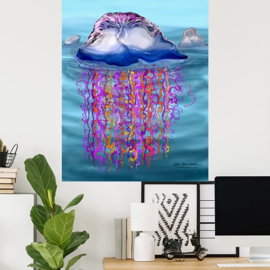 Man-oorlog Poster (Thuiskantoor)