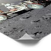 Man op de maan poster (Hoek)