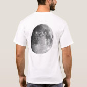 Man op de maan t-shirt (Achterkant)