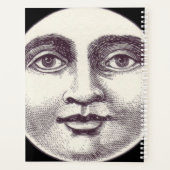  man op de maan zwart-wit planner (Achterkant)