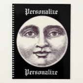  man op de maan zwart-wit planner (Voorkant)