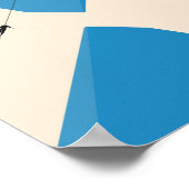 Man op draad poster (Hoek)