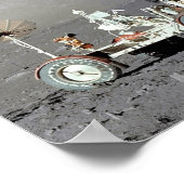 Man op het Poster Moon (Hoek)