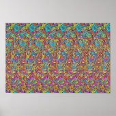 Man op het werk - Verborgen 3D-afdrukken Poster (Voorkant)