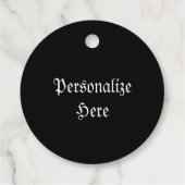  man op volle maan bedankjes labels (Achterkant)