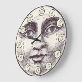  man op volle maan grote klok (Hoek)