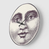 man op volle maan grote klok (Hoek)