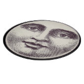 man op volle maan snijplank (Hoek)