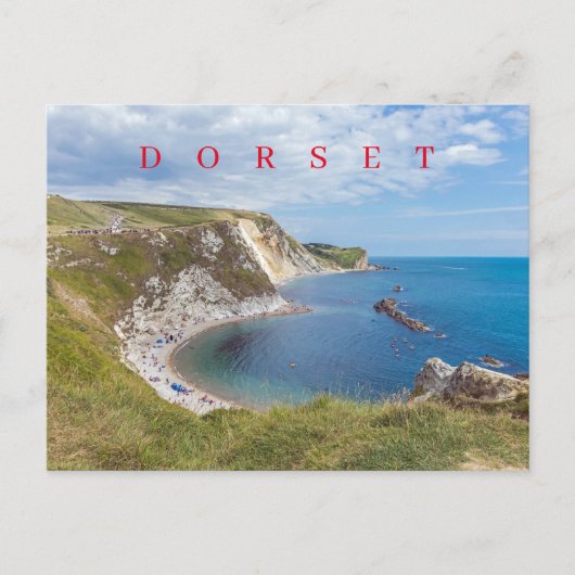Man O'War Bay uitzicht briefkaart (Voorkant)