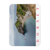 Man O'War Beach uitzicht Dorset fridge magnet Magneet (Verticaal)