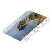 Man O'War Beach uitzicht Dorset fridge magnet Magneet (Linkerzijde)