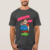 Man paddenstoel t-shirt (Voorkant)