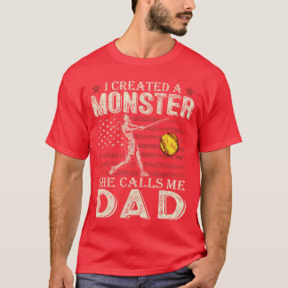 Man Papa Gamer Held Fun Gamer Vader Vaderdag T-shirt