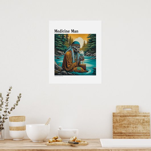 Man Poster (Keuken)