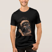 Man Raven Tri-Blend Shirt (Voorkant)